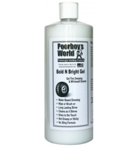 Poorboy's World Bold N Bright Tire Dressing Gel 946ml