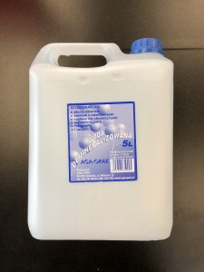 Woda Demineralizowana 5L