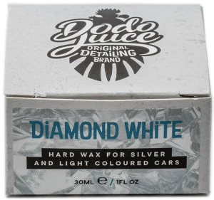 Dodo Juice Diamond White - naturalny twardy wosk do jasnych lakierów 30ml