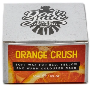 Dodo Juice Orange Crush – naturalny wosk do ciepłych kolorów lakieru 30ml