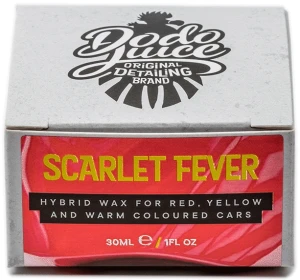 Dodo Juice Scarlet Fever – hybrydowy wosk do ciepłych kolorów 30ml