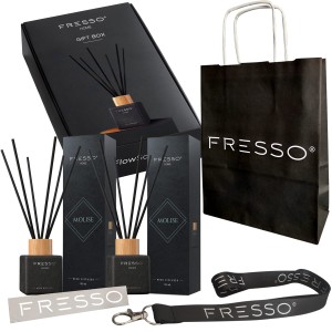 ZESTAW FRESSO GIFT BOX HOME DYFUZOR ZAPACHOWY Z PATYCZKAMI MOLISE