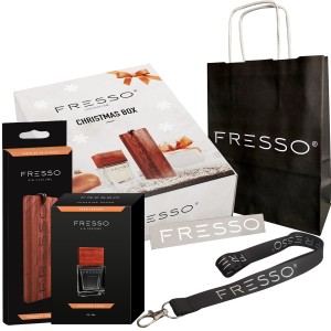 Zestaw Fresso Gift Box Christmas Paradise Spark Perfumy Zawieszka