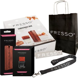 Zestaw Fresso Gift Box Christmas Sugar Love Perfumy Zawieszka