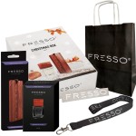 Zestaw Fresso Gift Box Christmas Magnetic Style Perfumy Zawieszka