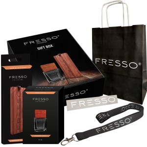 Zestaw Fresso Gift Box Paradise Spark Perfumy Zawieszka