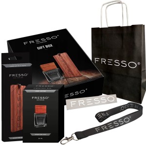 Zestaw Fresso Gift Box Signature Man Perfumy Zawieszka