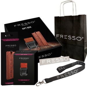 Zestaw Fresso Gift Box Pure Passion Perfumy Zawieszka