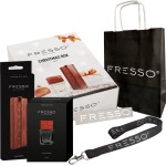 Zestaw Fresso Gift Box Christmas Gentleman Perfumy Zawieszka