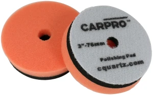 CarPro Orange Polish Pad – średnio ścierny pad polerski, 76mm