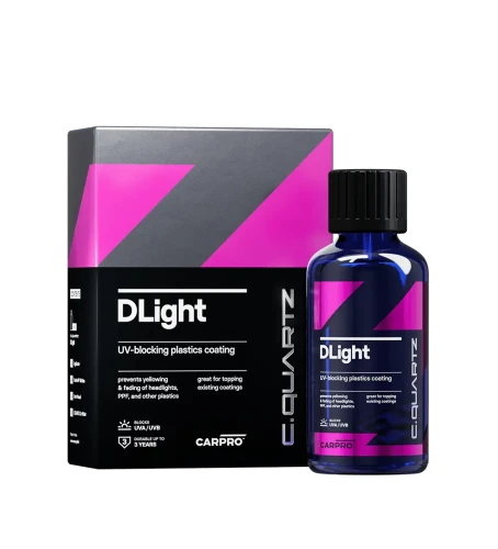 CarPro CQUARTZ DLight 30ml powłoka do plastików