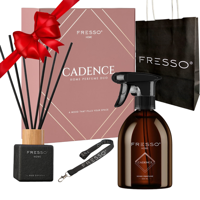 Prezent Na Święta Zestaw Fresso Home Perfume DUO Cadence Gift Box Perfumy Dyfuzor
