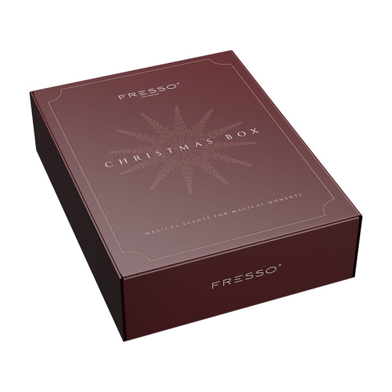 Fresso Christmas Gift Box Magnetic Style- Świąteczny zestaw prezentowy perfum zawieszka NA PREZENT