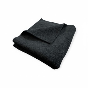 Kaiser Falcon Black czarna mikrofibra 40x40 360gsm 70/30