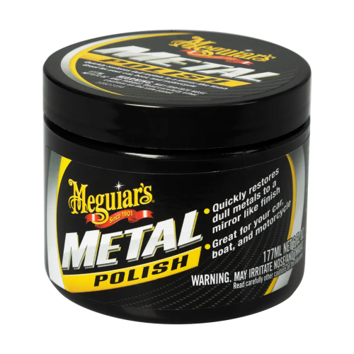 Meguiar's Metal Polish 170g – pasta do polerowania metalu, chromu