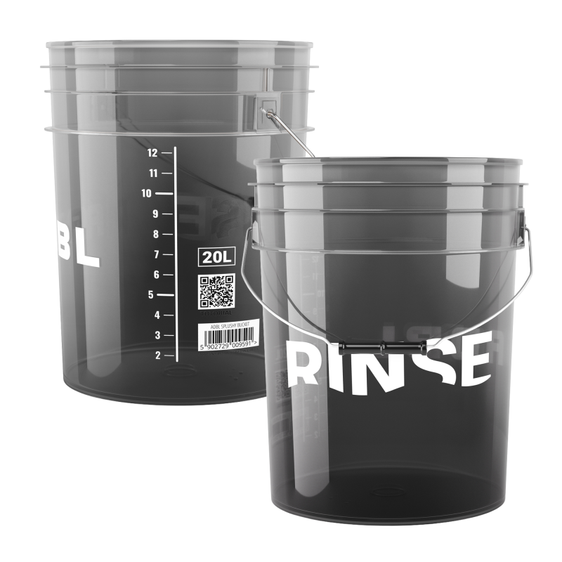 ADBL Splushy Bucket 20L Czarne - wiadro do płukania