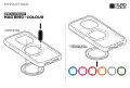 Quad Lock MAG Ring V2 Czarny — wymienny magnetyczny pierścień